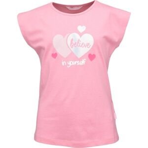 Lewro AUSTINA Dievčenské tričko, ružová, veľkosť