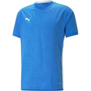 Puma TEAMCUP JERSEY Pánske futbalové tričko, modrá, veľkosť