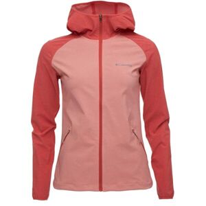 Columbia HEATHER CANYON HOODDED JACKET Dámska softshellová bunda, ružová, veľkosť