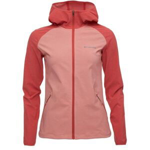 Columbia HEATHER CANYON HOODDED JACKET Dámska softshellová bunda, ružová, veľkosť