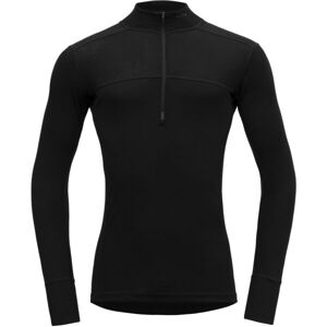 Devold LAUPAREN MERINO 190 ZIP NECK MAN Pánske merino tričko, modrá, veľkosť