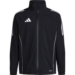 adidas TIRO24 RAIN JACKET Pánska športová bunda, čierna, veľkosť