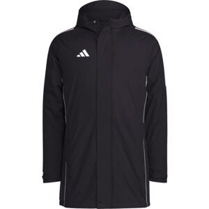 adidas TIRO 24 STADIUM PARKA Pánska futbalová parka, čierna, veľkosť