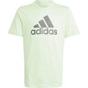 adidas ESSENTIALS BIG LOGO T-SHIRT Juniorské tričko, svetlo zelená, veľkosť