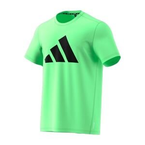 adidas RUN IT T-SHIRT Pánske bežecké tričko, zelená, veľkosť