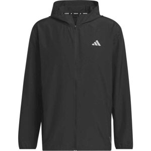 adidas RUN IT JACKET Pánska bežecká bunda, čierna, veľkosť