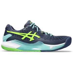 ASICS GEL-RESOLUTION 9 Pánska tenisová obuv, tmavo modrá, veľkosť 44