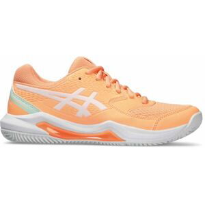 ASICS GEL-DEDICATE 8 CLAY W Dámska tenisová obuv, oranžová, veľkosť 42