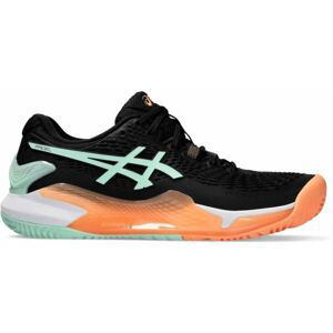 ASICS GEL-RESOLUTION 9 Pánska tenisová obuv, čierna, veľkosť 38