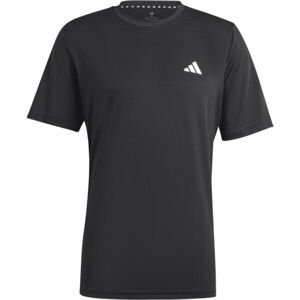 adidas TRAIN ESSENTIALS STRETCH TRAINING T-SHIRT Pánske tričko, čierna, veľkosť