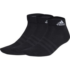 adidas THIN AND LIGHT ANKLE SOCKS Členkové ponožky, čierna, veľkosť