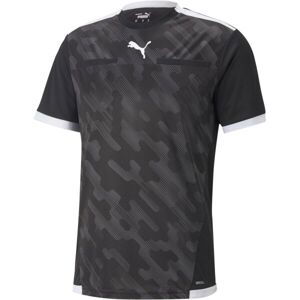 Puma TEAM LIGA SHIRT Pánsky dres, čierna, veľkosť