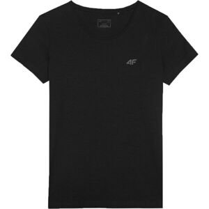 4F T-SHIRT Dámske tričko, čierna, veľkosť