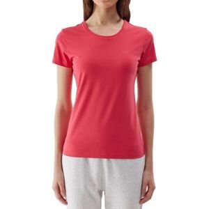 4F T-SHIRT Dámske tričko, červená, veľkosť