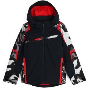 Spyder CHALLENGER Chlapčenská  lyžiarska bunda, čierna, veľkosť