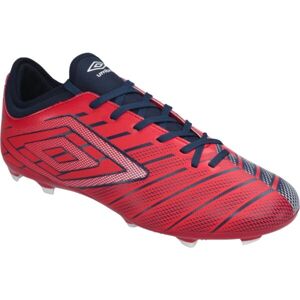 Umbro VELOCITA ELIXIR CLUB FG Pánske kopačky, červená, veľkosť 45