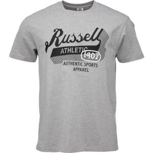 Russell Athletic T-SHIRT M Pánske tričko, sivá, veľkosť