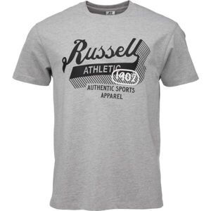 Russell Athletic T-SHIRT M Pánske tričko, sivá, veľkosť