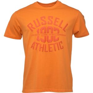 Russell Athletic T-SHIRT M Pánske tričko, oranžová, veľkosť