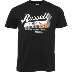 Russell Athletic T-SHIRT M Pánske tričko, čierna, veľkosť