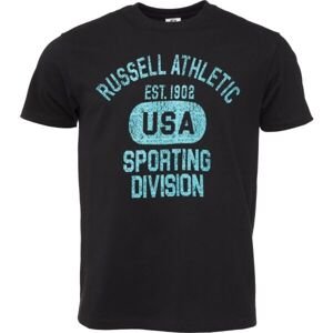 Russell Athletic USA M Pánske tričko, čierna, veľkosť