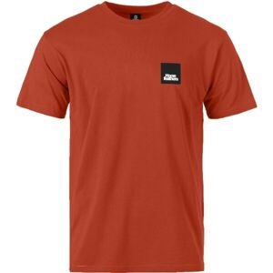 Horsefeathers MINIMALIST II Pánske tričko, červená, veľkosť