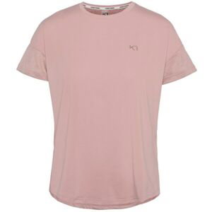 KARI TRAA VILDE AIR Dámske športové tričko, ružová, veľkosť