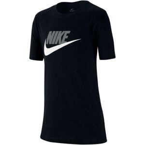 Nike NSW TEE FUTURA ICON TD B Chlapčenské tričko, čierna, veľkosť