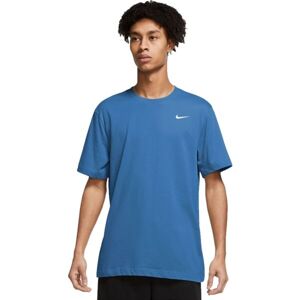 Nike DRY TEE DFC CREW SOLID M Pánske tréningové tričko, modrá, veľkosť