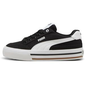 Puma COURT CLASSIC VULC FS JR Detské tenisky, čierna, veľkosť 35.5