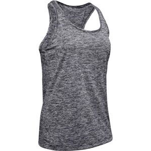 Under Armour TECH TANK Dámske tielko, tmavo sivá, veľkosť