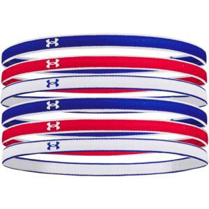 Under Armour MINI HEADBANDS Dámske elastické čelenky, modrá, veľkosť