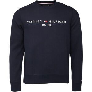 Tommy Hilfiger TOMMY LOGO SWEATSHIRT Pánska mikina, tmavo modrá, veľkosť