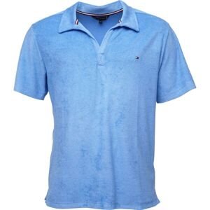 Tommy Hilfiger TERRY SHIRT Pánske tričko polo, modrá, veľkosť
