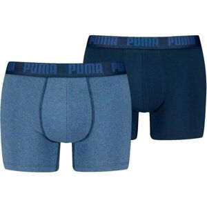 Puma MEN EVERYDAY BASIC BOXER 2P Pánske boxerky, modrá, veľkosť