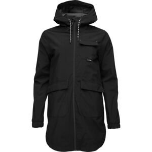 ALPINE PRO GERRA Dámska outdoorová  bunda, čierna, veľkosť