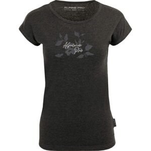 ALPINE PRO ELFA Dámske tričko, čierna, veľkosť