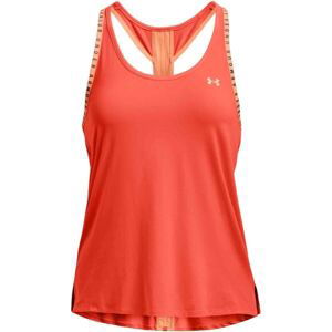 Under Armour KNOCKOUT TANK Dámske tielko, oranžová, veľkosť