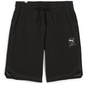 Puma BETTER SPORTSWEAR SHORTS 10 Pánske teplákové kraťasy, čierna, veľkosť