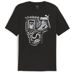 Puma GRAPHIC YEAR OF SPORTS TEE Pánske tričko, čierna, veľkosť M