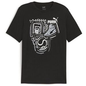 Puma GRAPHIC YEAR OF SPORTS TEE Pánske tričko, čierna, veľkosť XL
