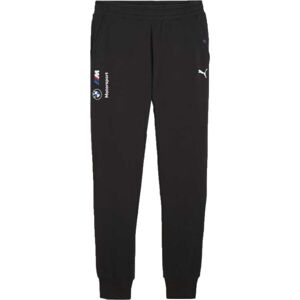 Puma BMW M MOTORSPORT ESSENTIALS PANTS Pánske tepláky, čierna, veľkosť