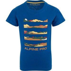 ALPINE PRO IKEFO Detské tričko, modrá, veľkosť