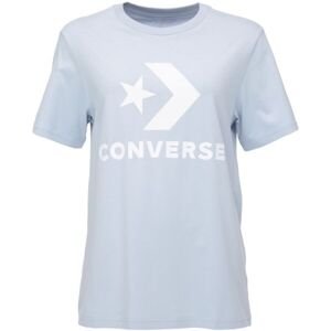 Converse STANDARD FIT CENTER FRONT LARGE LOGO STAR CHEV SS TEE Unisex tričko, svetlomodrá, veľkosť