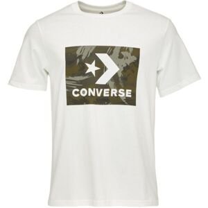 Converse STAR CHEVRON TEE Pánske tričko, biela, veľkosť