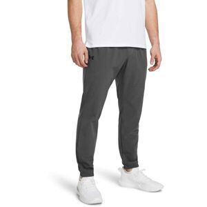 Under Armour STRETCH WOVEN JOGGERS Pánske nohavice, tmavo sivá, veľkosť M