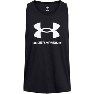 Under Armour SPORTSTYLE Pánske tielko, čierna, veľkosť