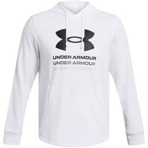 Under Armour RIVAL Pánska mikina, biela, veľkosť