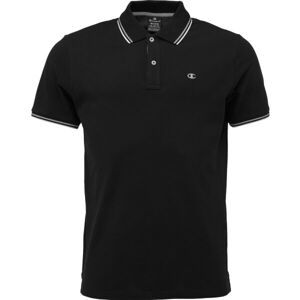 Champion LEGACY Pánske tričko polo, čierna, veľkosť