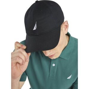 NAUTICA RUCK STRAPBACK Pánska šiltovka, čierna, veľkosť